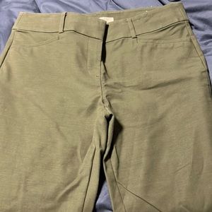 Loft capri work pants